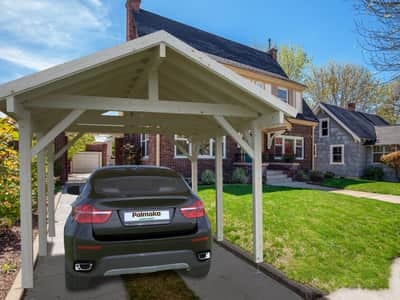 Wooden Carport Robert 3.15m x 5.1m — Patio Covers